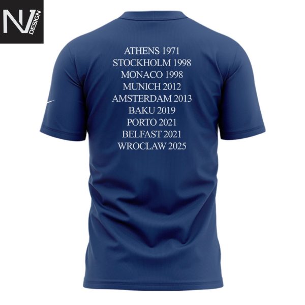 Chelsea We ve Won It All Again 3D T-Shirt- Blue