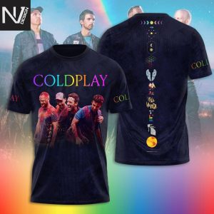 Coldplay A Head Full of Dreams 3D T-Shirt