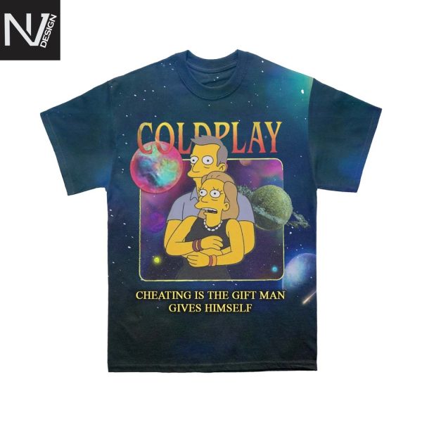 Coldplay Kiss Cam Caught Cheating 3D T-Shirt