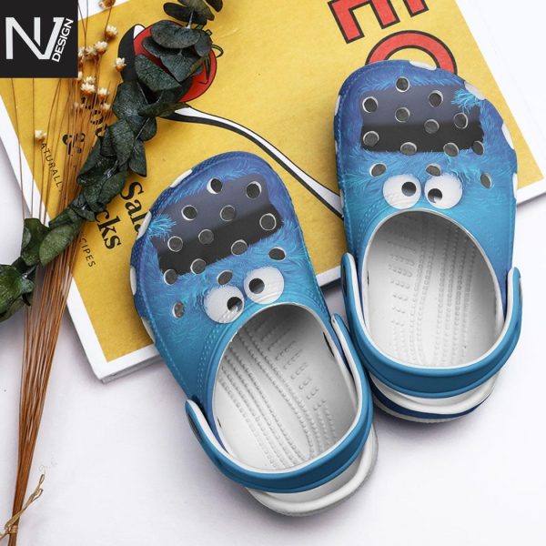 Cookie Monster Crocs