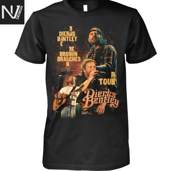 Dierks Bentley Broken Branches Tour Signature Unisex T-Shirt
