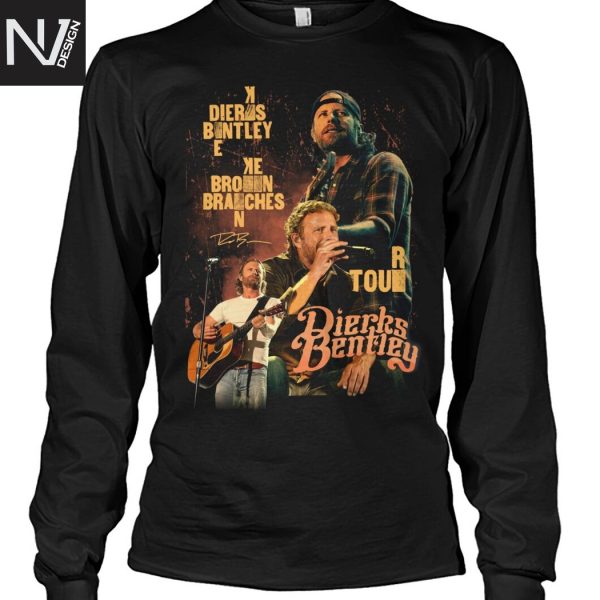 Dierks Bentley Broken Branches Tour Signature Unisex T-Shirt
