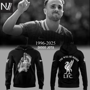 Diogo Jota You Will Be Missed 1996-2025 Hoodie
