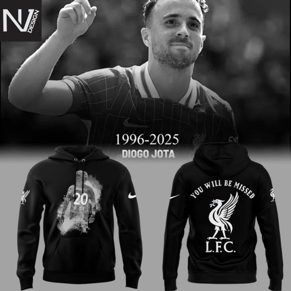 Diogo Jota You Will Be Missed 1996-2025 Hoodie