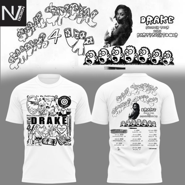 Drake Summer Tour to Birmingham 2025 3D T-Shirt