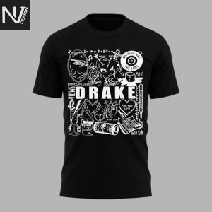 Drake Summer Tour to Birmingham 2025 3D T-Shirt – Black