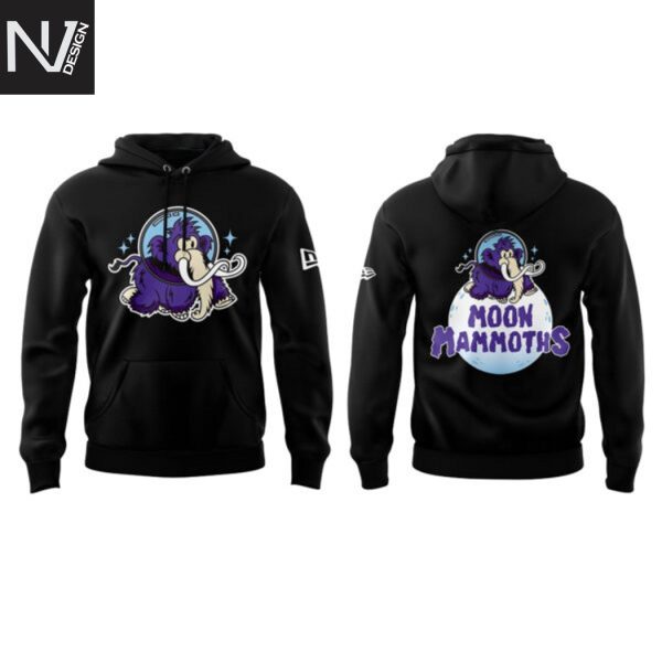 Erie SeaWolves BR Moon Mammoths 2025 Hoodie