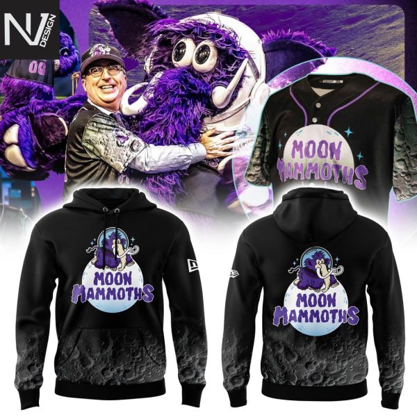 Erie SeaWolves BR Moon Mammoths Hoodie