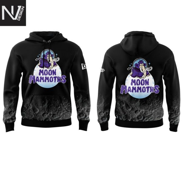 Erie SeaWolves BR Moon Mammoths Hoodie