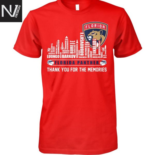Florida Panthers Thank You For The Memories Unisex T-Shirt