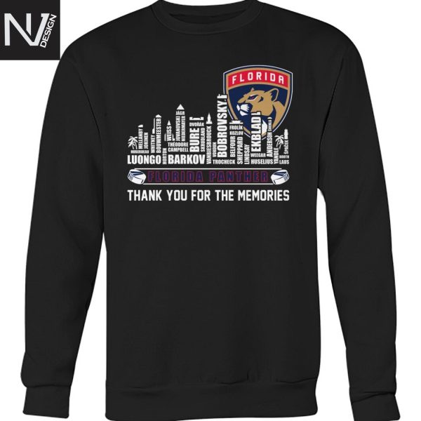 Florida Panthers Thank You For The Memories Unisex T-Shirt