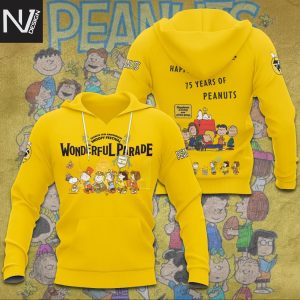 Happiness Is 75 Years Of Peanuts Wonderful Parade Hoodie