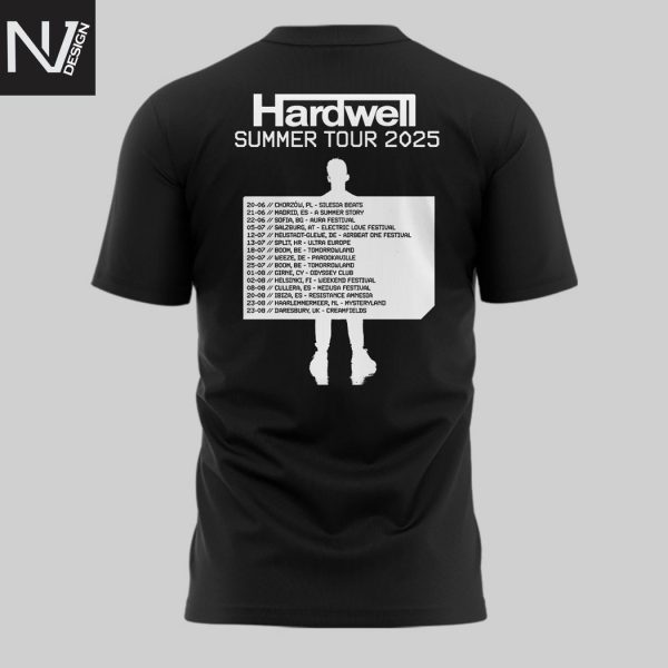 Hardwell Summer Tour 2025 3D T-Shirt