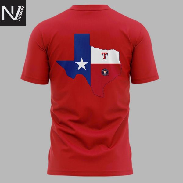 Houston Astros Together For Texas 2025 3D T-Shirt – Red