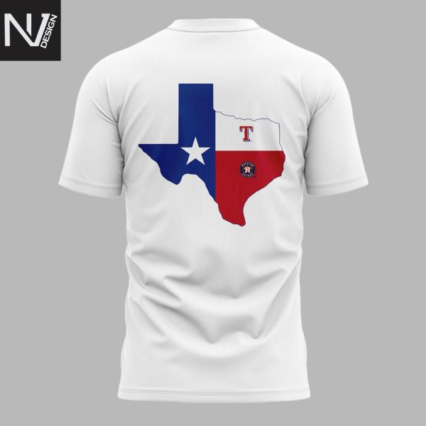 Houston Astros Together For Texas 2025 3D T-Shirt – White