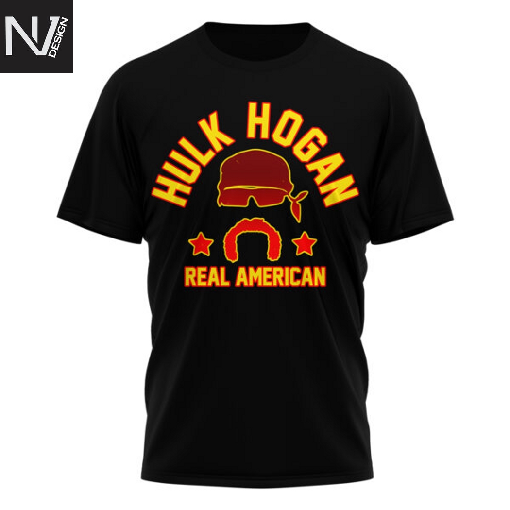 Hulk Hogan Real American Legends Never Die 3D T-Shirt Hulk Hogan Real American Legends Never Die 3D T-Shirt