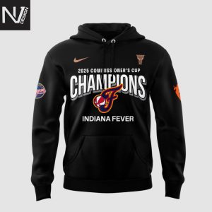 Indiana Fever 2025 WNBA Commissioner Cup Champions Now You Know Hoodie