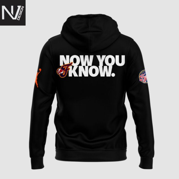 Indiana Fever 2025 WNBA Commissioner Cup Champions Now You Know Hoodie