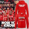 Indiana Fever 2025 WNBA Commissioner Cup Champions Now You Know Hoodie – Black
