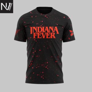 Indiana Fever Stranger Things Rebel Swingman 3D T-Shirt