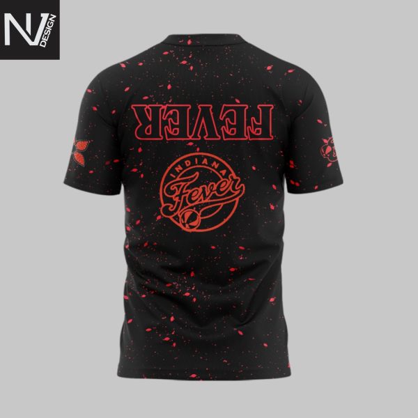 Indiana Fever Stranger Things Rebel Swingman 3D T-Shirt