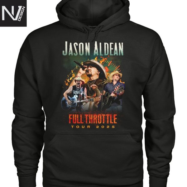 Jason Aldean Full Throttle Tour 2025 Unisex T-Shirt