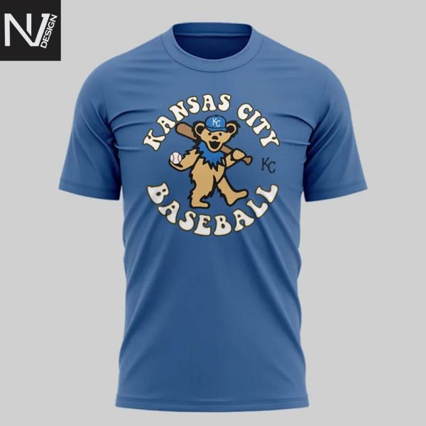 Kansas City Royals Grateful Dead Night 3D T-Shirt