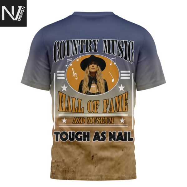 Lainey Wilson Country Music Hall Of Fame And Museum Nashville 3D T-Shirt