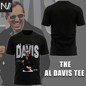 Las Vegas Raiders AL Davis 1929-2011 Signature Unisex T-Shirt