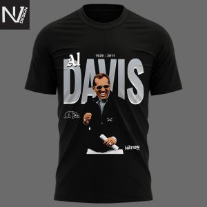 Las Vegas Raiders AL Davis 1929-2011 Signature Unisex T-Shirt