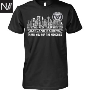 Las Vegas Raiders Thank You For The Memories Unisex T-Shirt