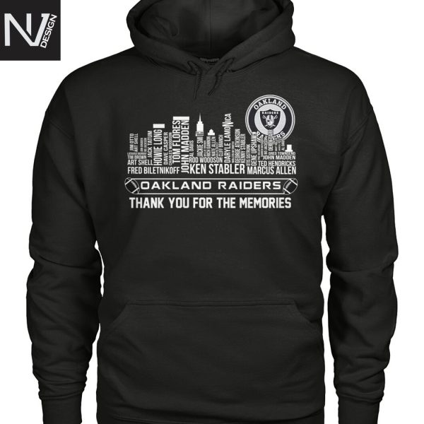 Las Vegas Raiders Thank You For The Memories Unisex T-Shirt