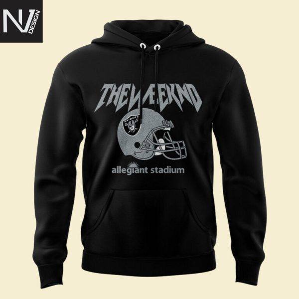 Las Vegas Raiders x The Weeknd After Hours Til Dawn 2025 Hoodie