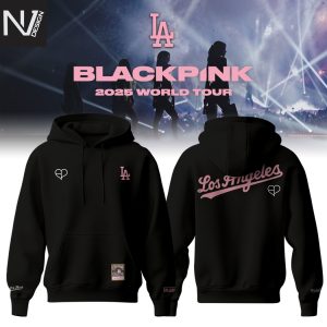 Los Angeles Dodgers x BlackPink 2025 Deadline World Tour Hoodie