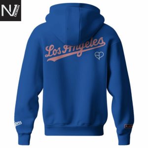 Los Angeles Dodgers x BlackPink 2025 Deadline World Tour Hoodie – Blue