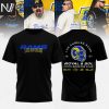 Los Angeles Rams Royal And Sol 2025 Booster Club 3D T-Shirt