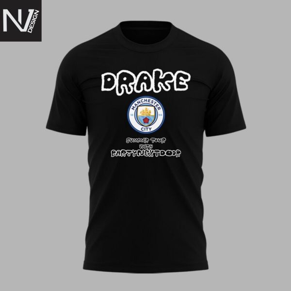 Manchester City x Drake Summer Tour 2025 3D T-Shirt