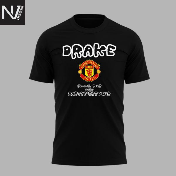 Manchester United x Drake Summer Tour 2025 3D T-Shirt