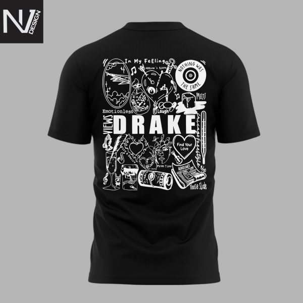 Manchester United x Drake Summer Tour 2025 3D T-Shirt