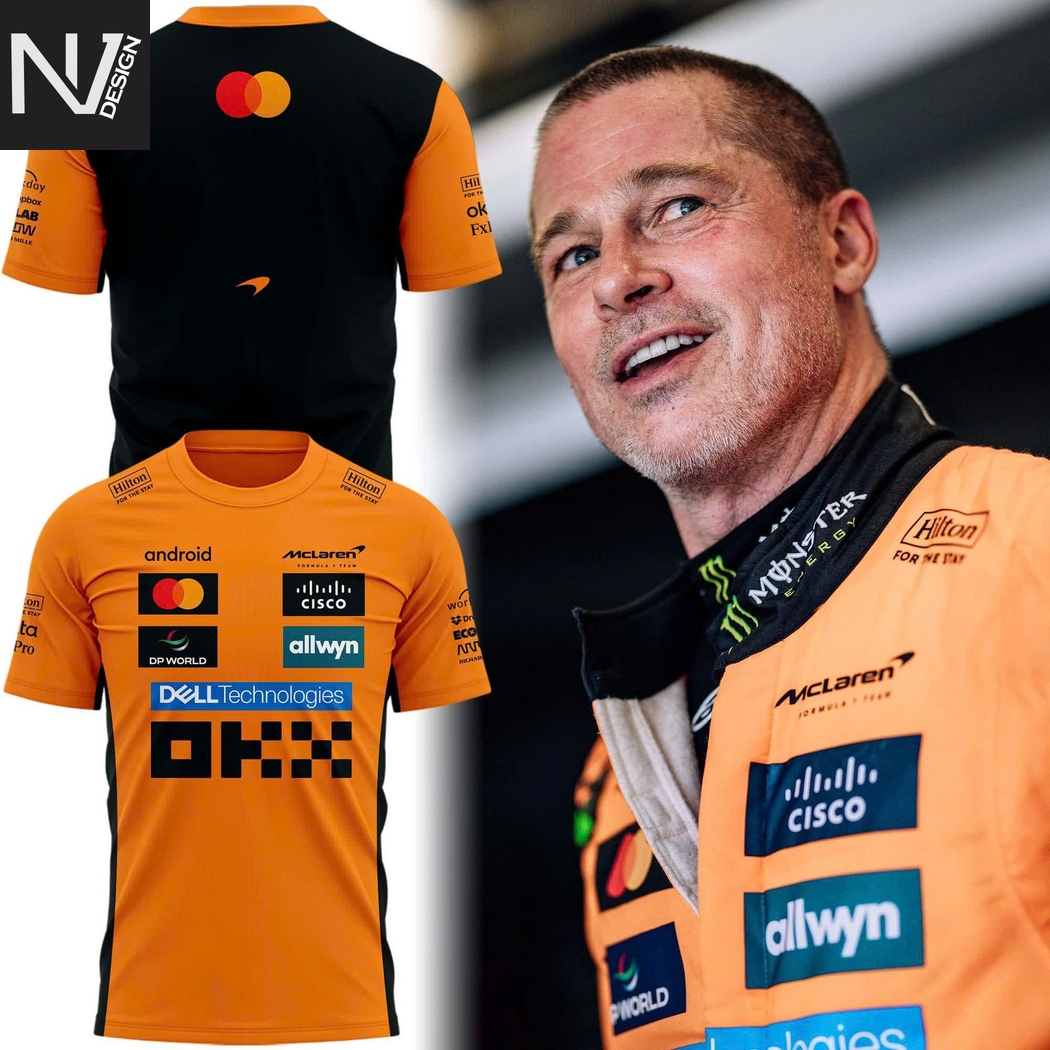 McLaren Formula 1 Team 3D T-Shirt McLaren Formula 1 Team 3D T-Shirt