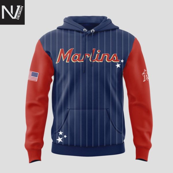 Miami Marlins Team USA Heritage Series Hoodie