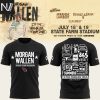 Morgan Wallen x Arizona Cardinals 2025 Im The Froblem Tour July 18,19 3D T-Shirt – Gold