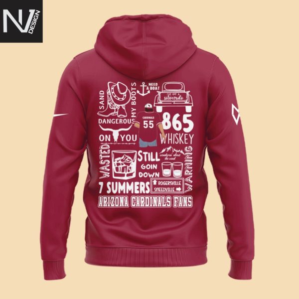 Morgan Wallen x Arizona Cardinals 2025 Im The Problem Tour State Farm Stadium Hoodie