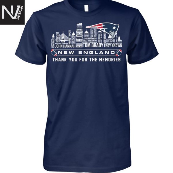 New England Patriots Thank You For The Memories Unisex T-Shirt