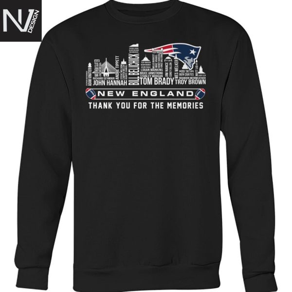 New England Patriots Thank You For The Memories Unisex T-Shirt