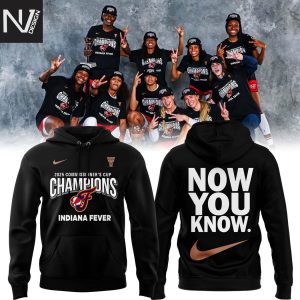 Now You Know 2025 WNBA Commissioner Cup Champions Indiana Fever Hoodie