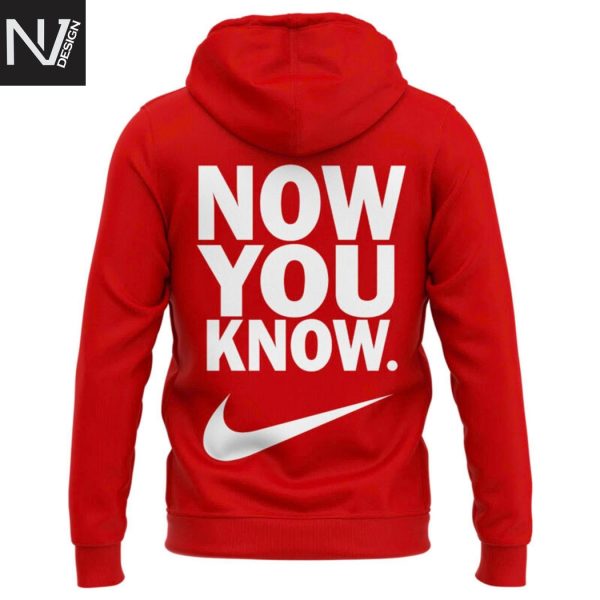 Now You Know 2025 WNBA Commissioner Cup Champions Indiana Fever Hoodie – Red