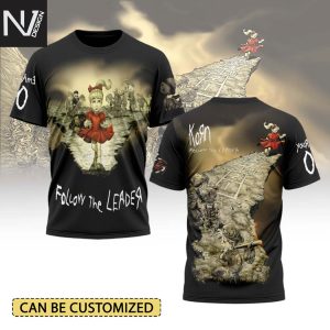 Personalized Korn Follow The Leader 3D T-Shirt