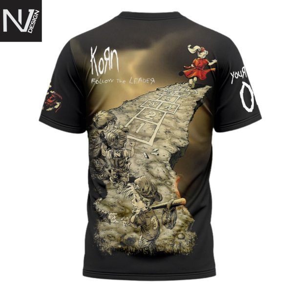 Personalized Korn Follow The Leader 3D T-Shirt