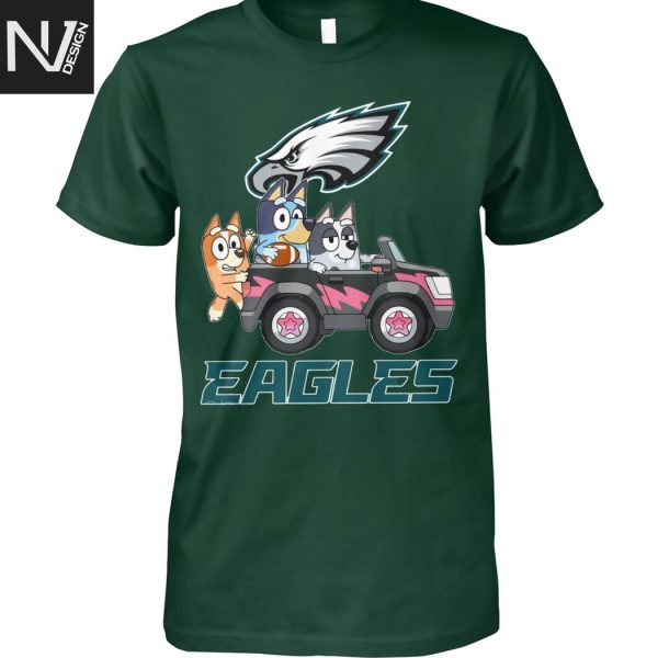 Philadelphia Eagles Bluey Unisex T-Shirt